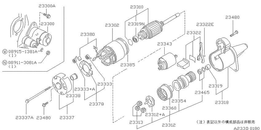 Starter motor