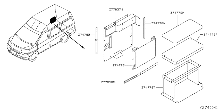 floor panel & fitting