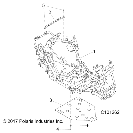 Chassis, Main Frame And Skid Plate