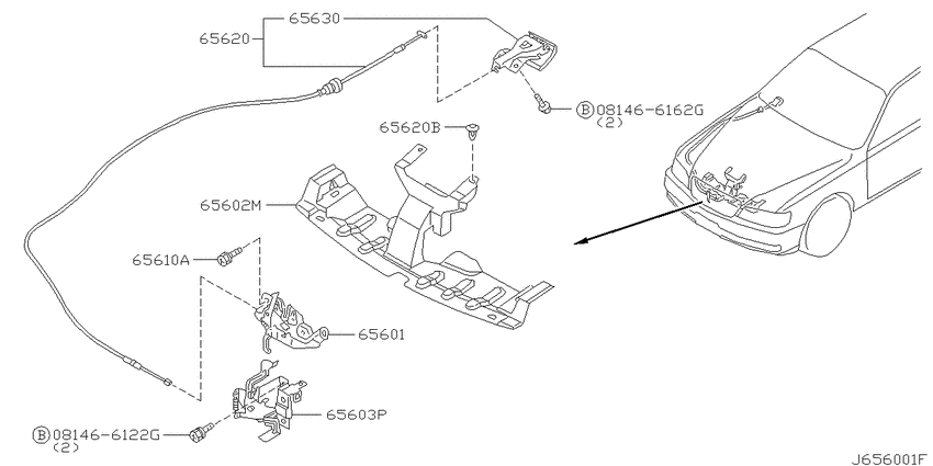 Hood lock control