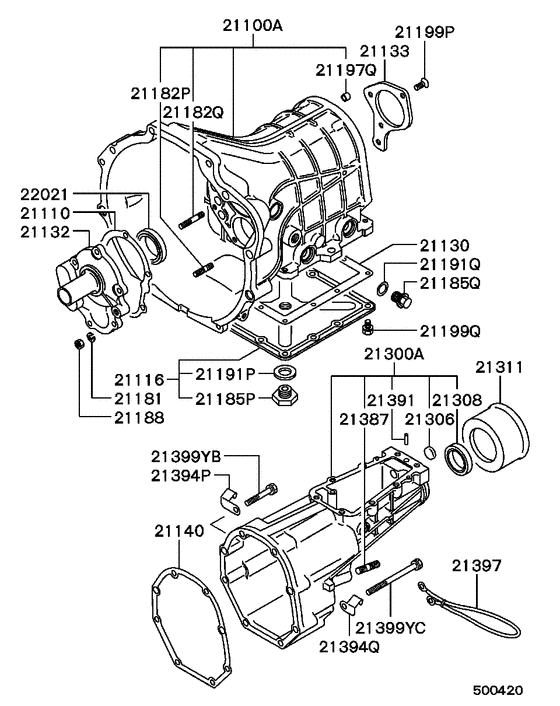 M/t case
