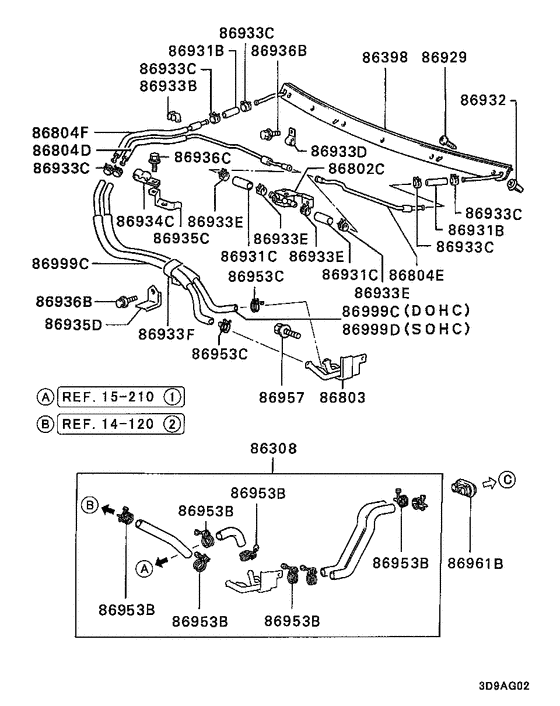 Heater unit & piping