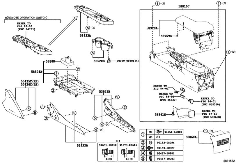 Console Box & Bracket