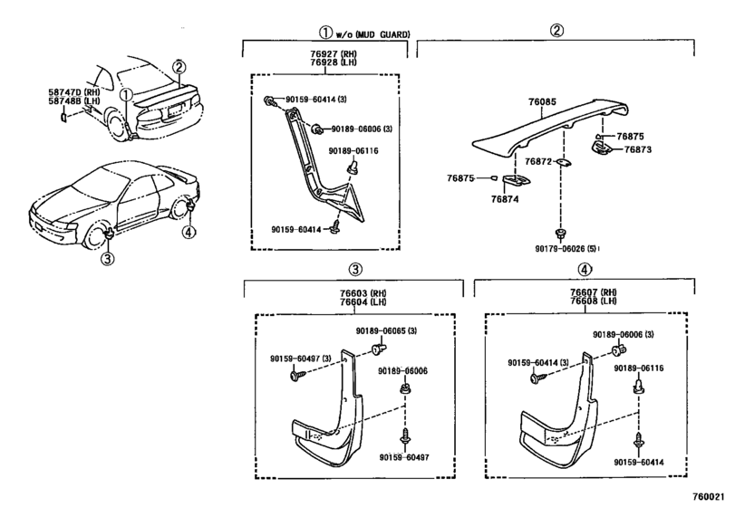 Mudguard & Spoiler