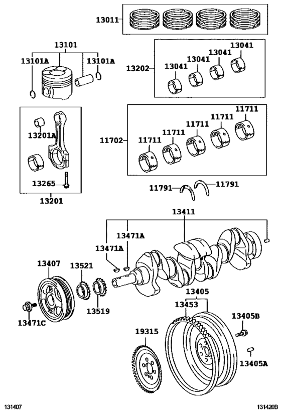 Crankshaft & Piston