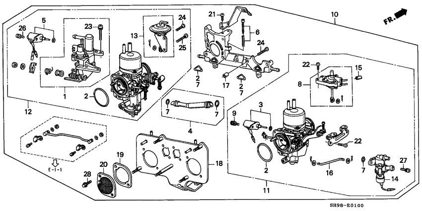 Carburetor assy.