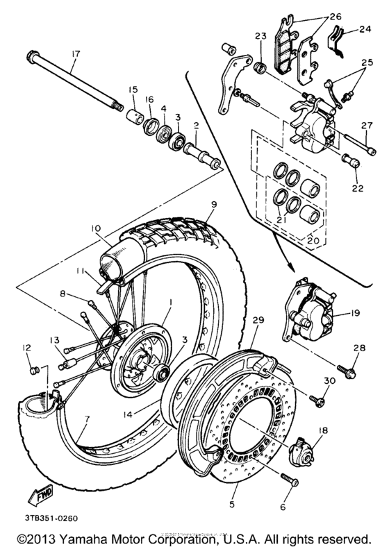 Front wheel