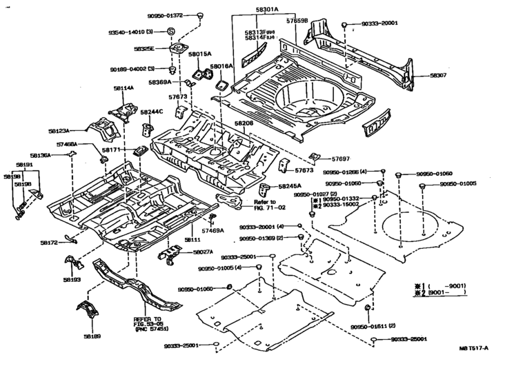 Floor Pan & Lower Back Panel