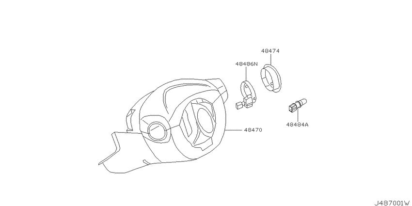 Steering column shell cover