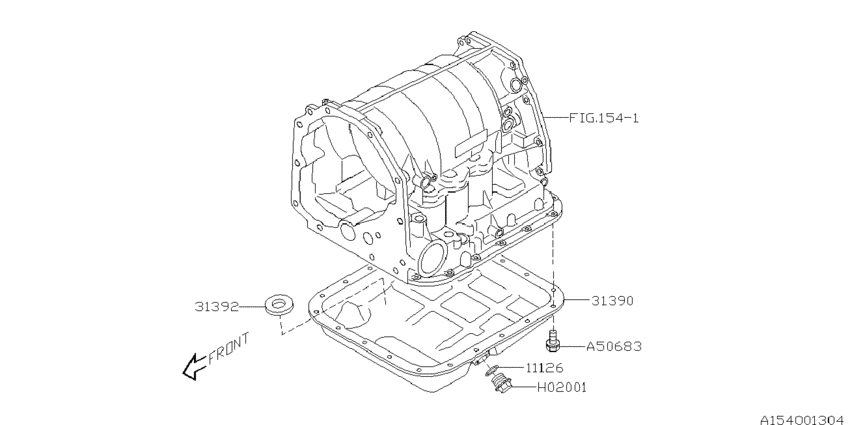 At, transmission case