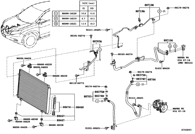 Heating & Air Conditioning - Cooler Piping