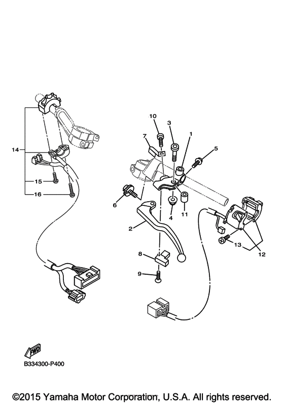 Handle switch & lever