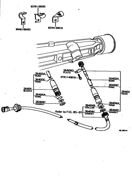 Speedometer Driven Gear (Atm)