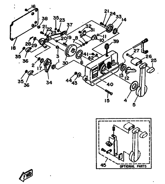 Remote control assy