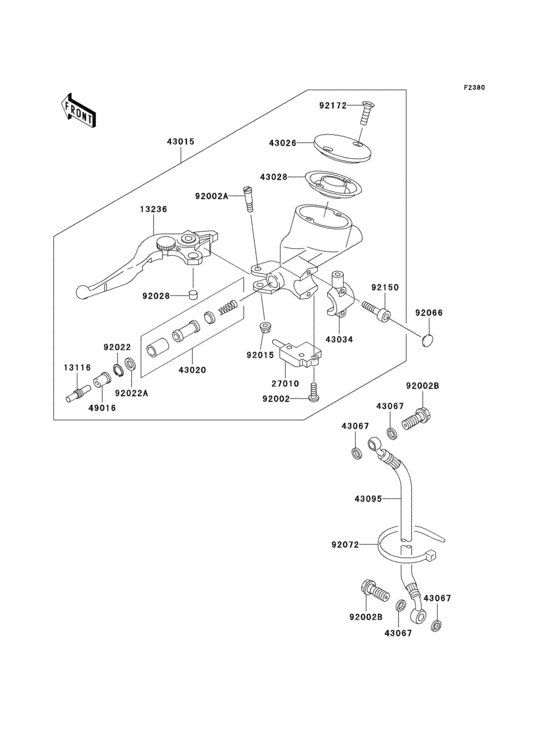 Clutch master cylinder