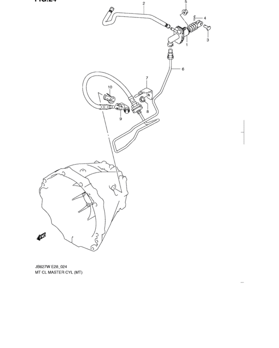 Mt clutch master cyl