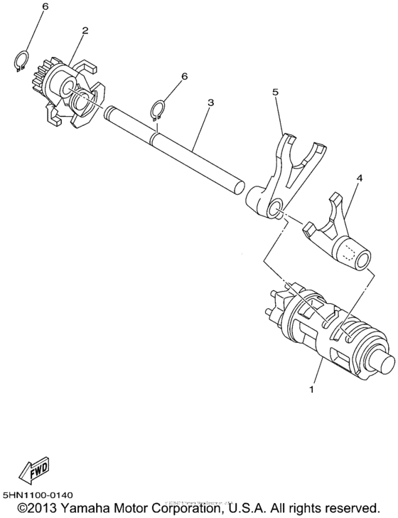 Shift Cam & Fork