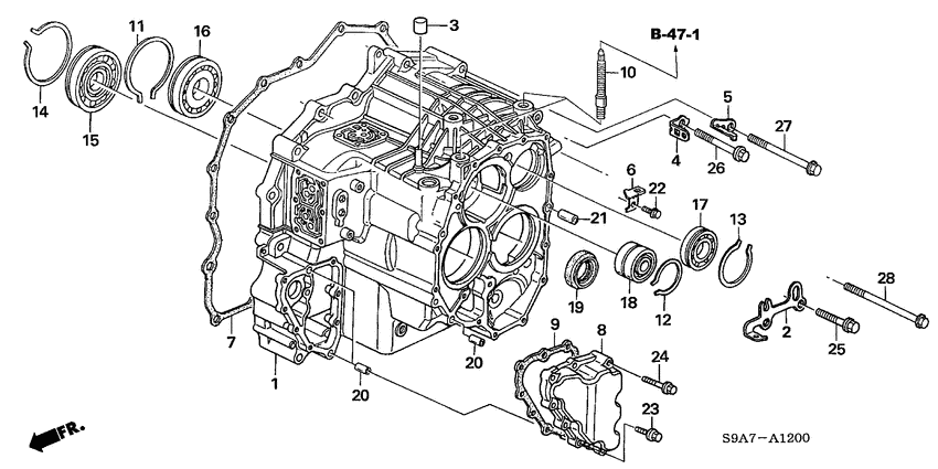 Transmission case
