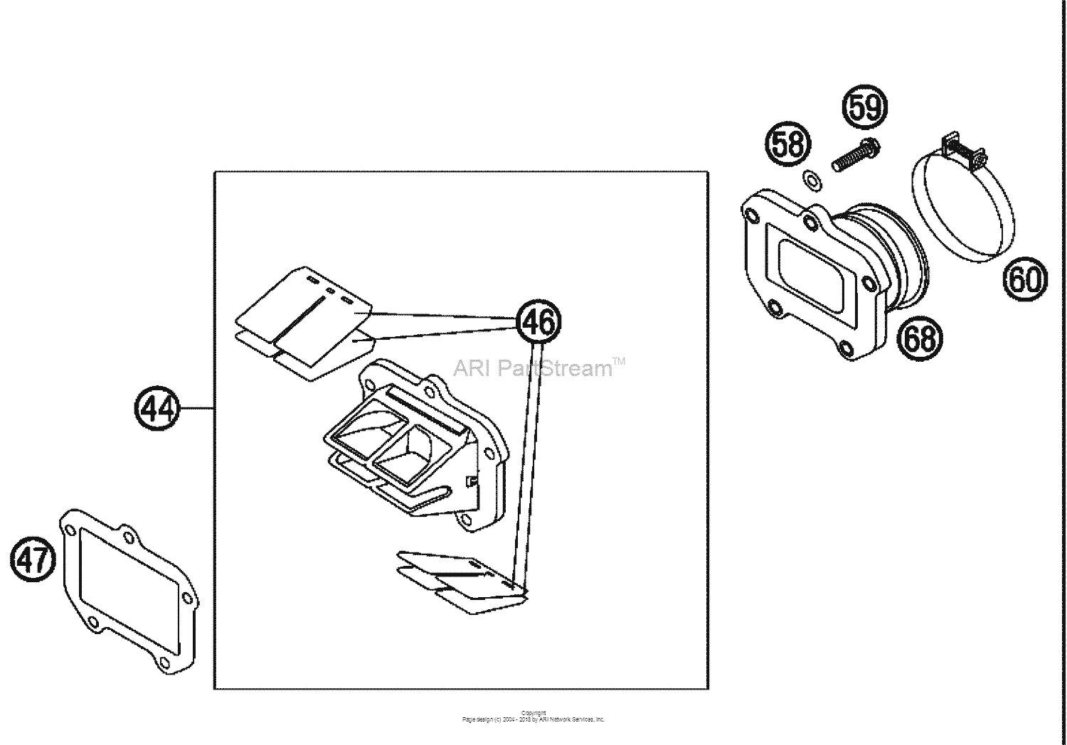 Reed Valve Case