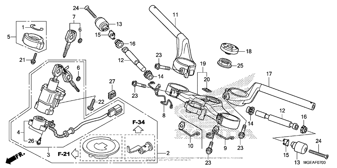 Handlebar + Top Bridge