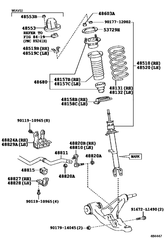 Front Spring & Shock Absorber