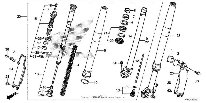 Front fork