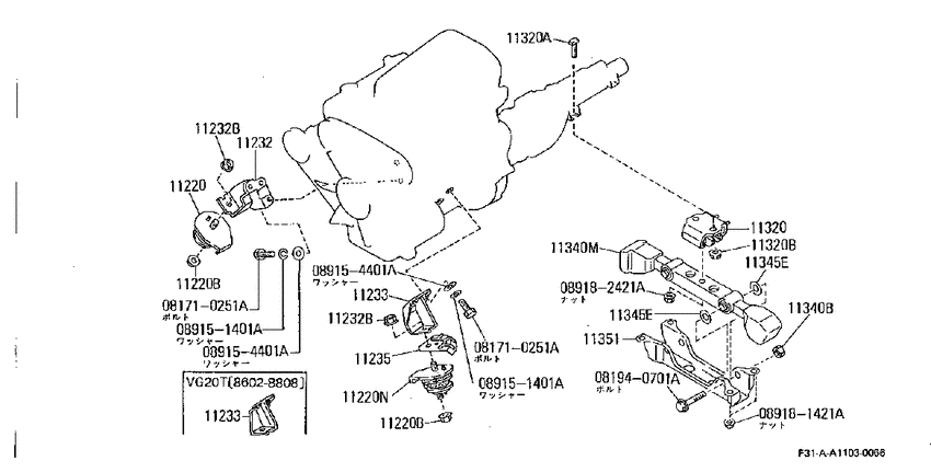 engine & transmission mounting
