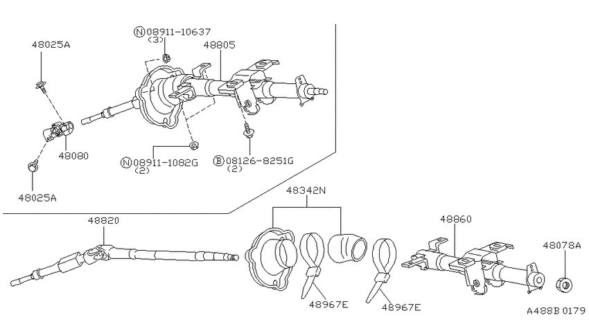 Steering column