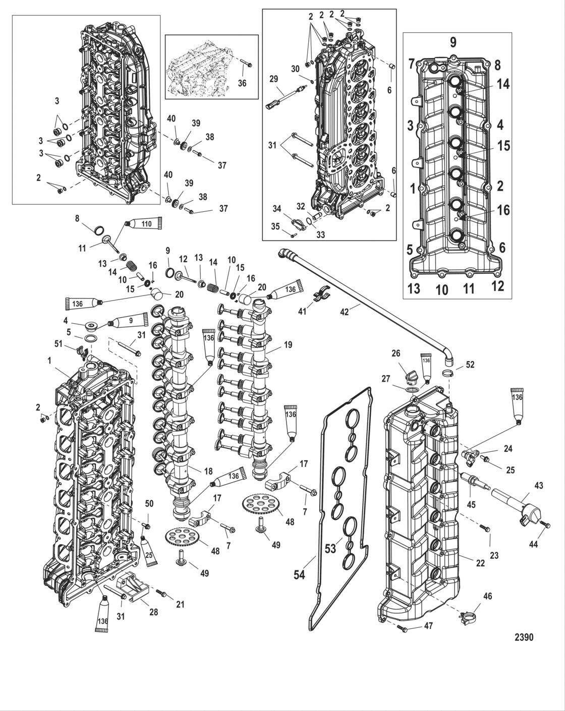 Cylinder Head And Camshaft