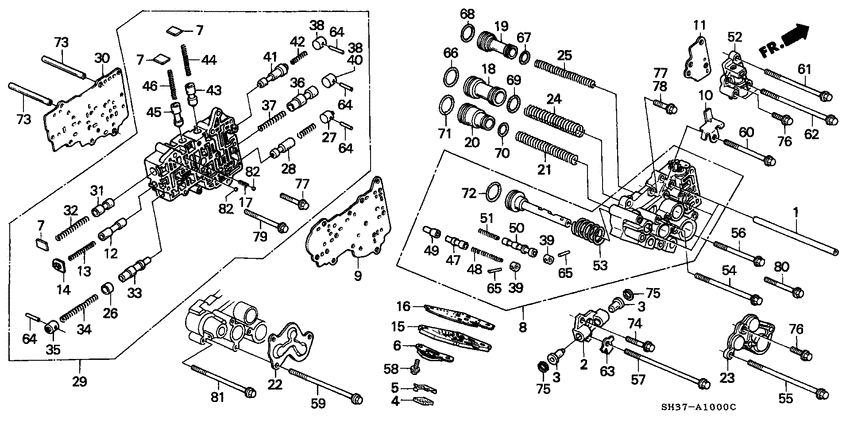 Secondary body/servo body