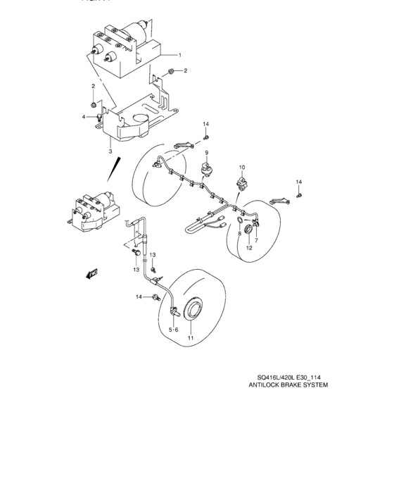 Anti lock brake system