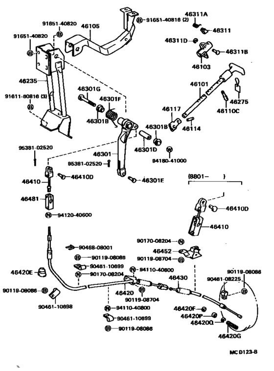 Parking Brake & Cable