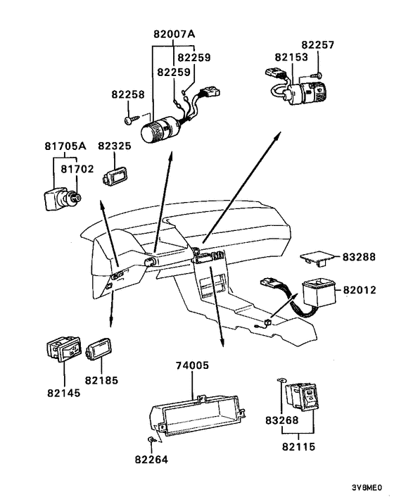 Switch & cigar lighter