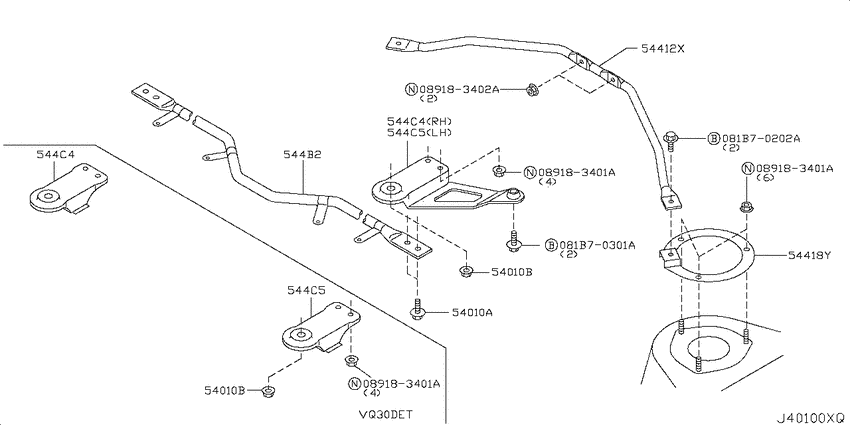 Front suspension