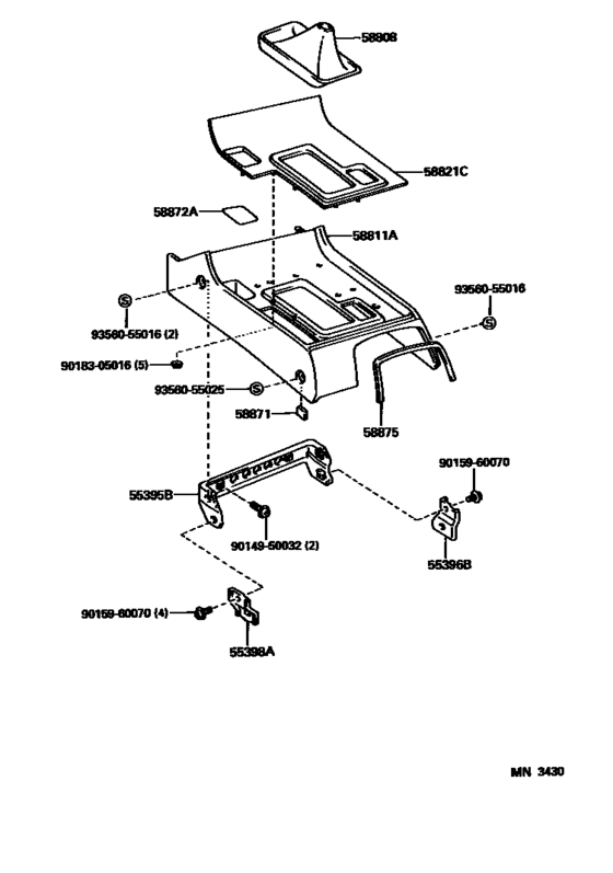 Console Box & Bracket
