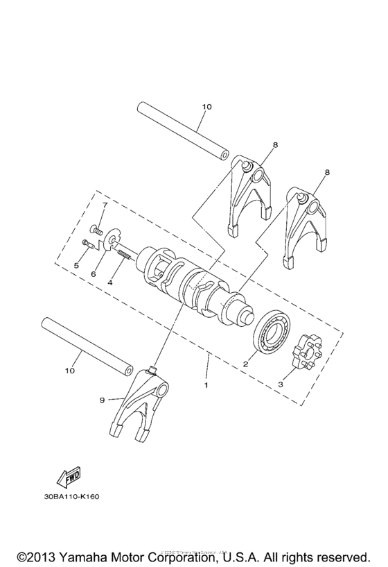 Shift Cam & Fork