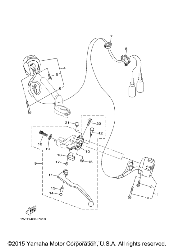 Handle switch & lever