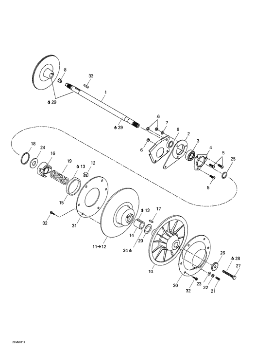 05- driven pulley