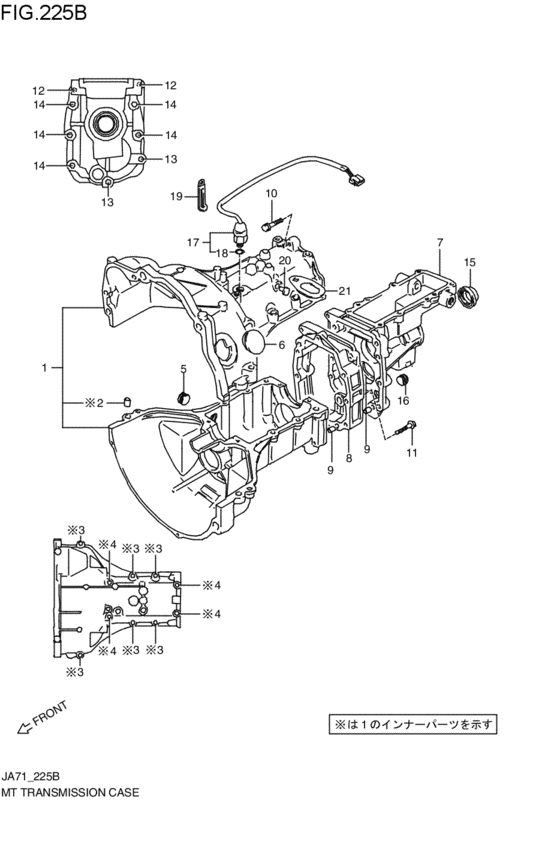 Suzuki Samurai Transfer Case Diagram