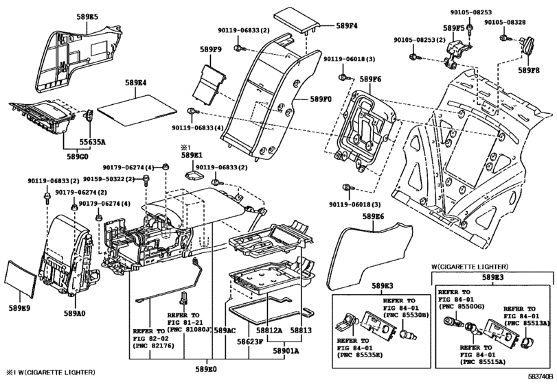 Console Box & Bracket