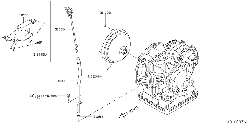 Auto transmission,transaxle & fitting