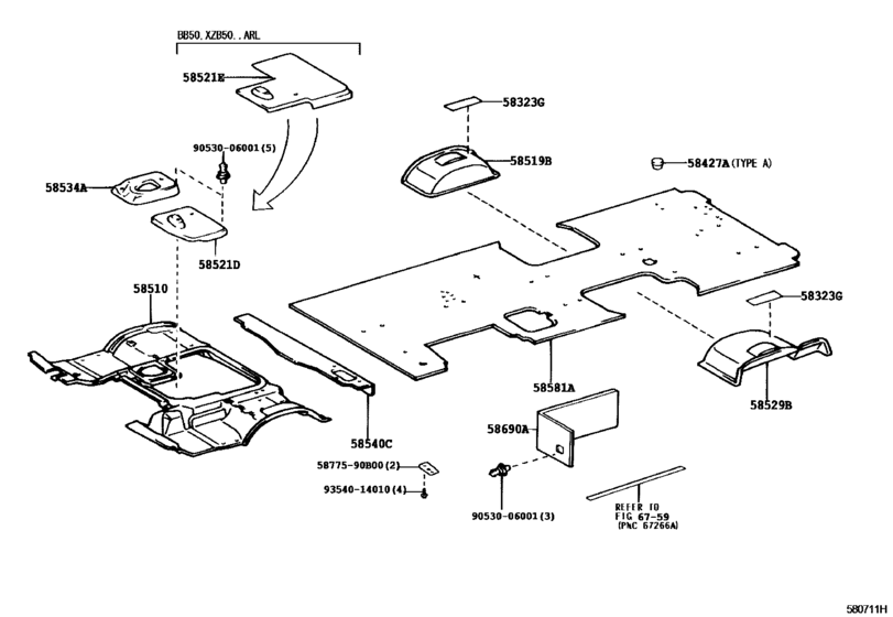 Floor Mat & Silencer Pad