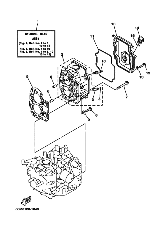 Cylinder & crankcase 2