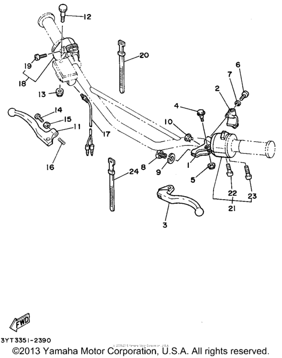 Handle switch & lever