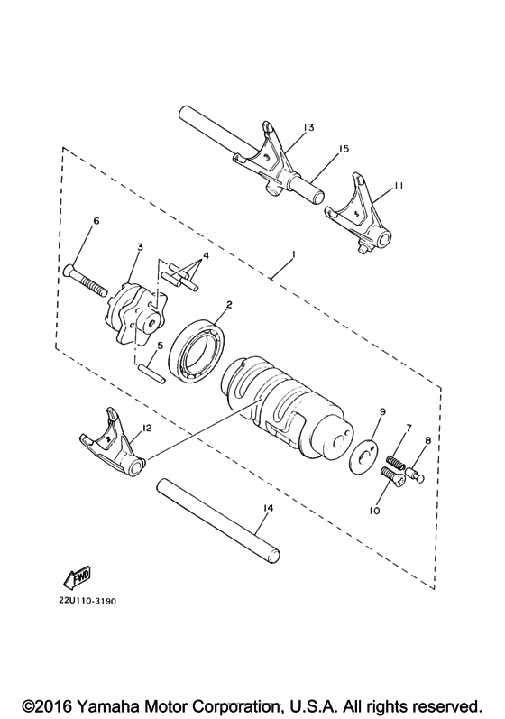 Shift shaft