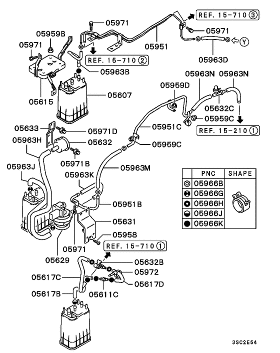 Fuel line & vapor gas control
