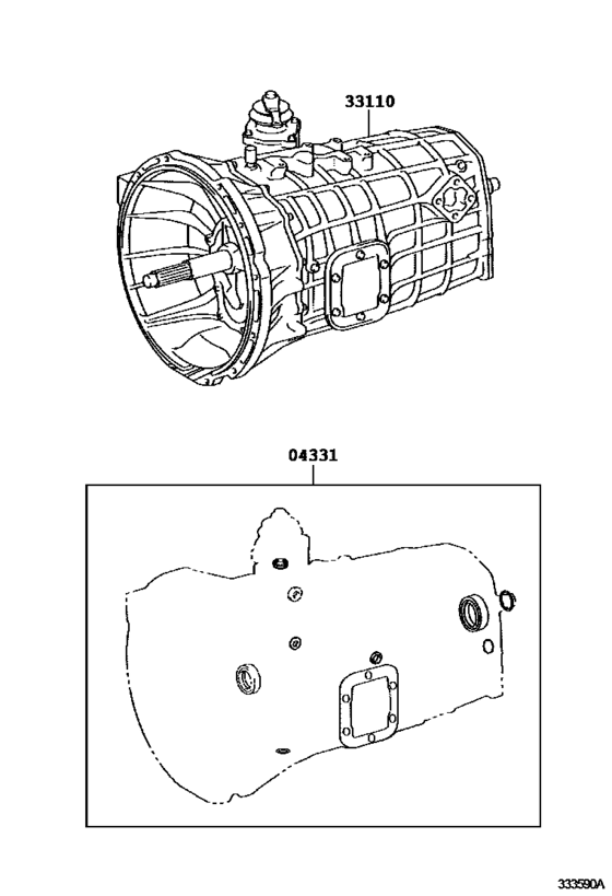 Transaxle Or Transmission Assy & Gasket Kit (Mtm)