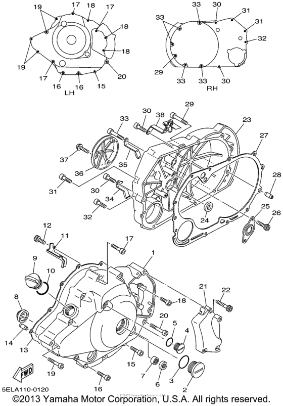 Crankcase cover
