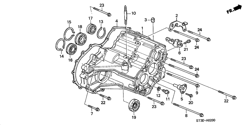 Transmission housing