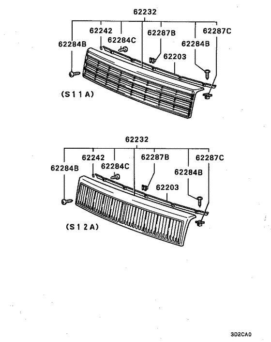 Radiator grille,headlamp bezel